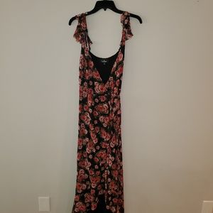 Lulus, floral wrap dress, XL, never worn